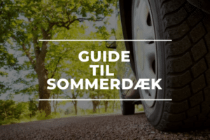 Sommerdæk hos Au2rep sorø autoværksted