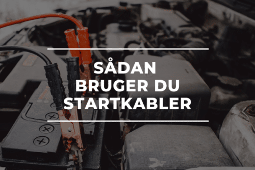 Sådan bruger du startkabler
